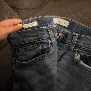 Mens Hollister slim straight epic flex jeans, 31x32.